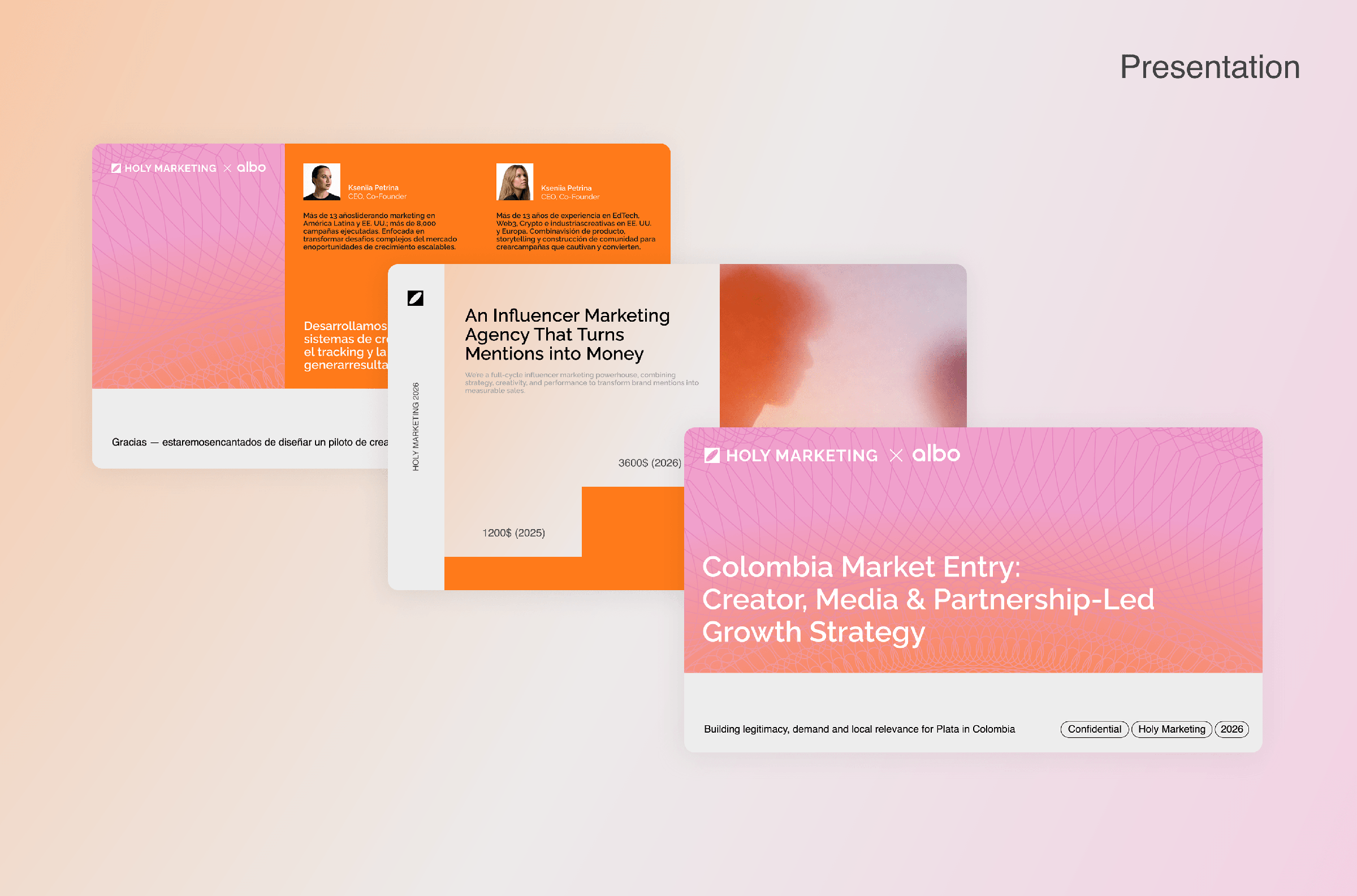Holy Marketing — results (rebranding)